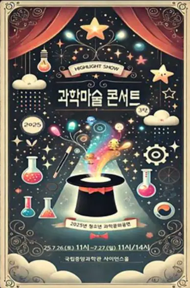 과학 원리를 체험하고 깨우치는 「과학마술 콘서트 시즌 3」 사진